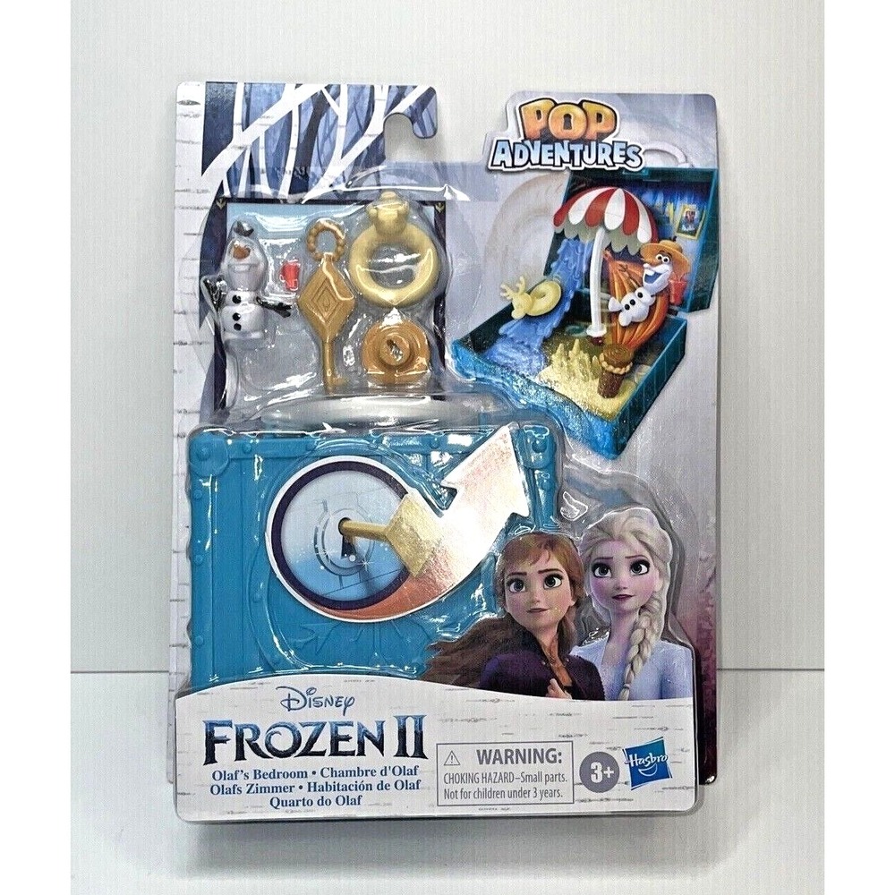 FROZEN 2 POP UP ADVENTURE OLAF'S BEDROOM, OLAF FIGURE DISNEY FROZEN II